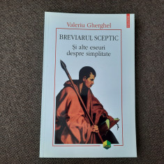 Breviarul Sceptic si alte eseuri despre simplitate – Valeriu Gherghel