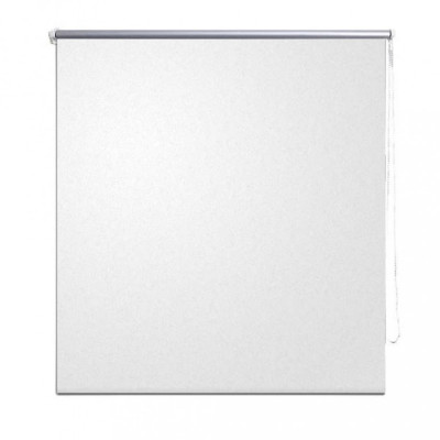 Jaluzea rulabilă opacă, 100 x 175 cm, alb foto
