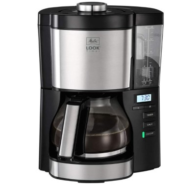 Aparat de cafea Melitta Look Timer 1025-08, 1.25L, Negru foto