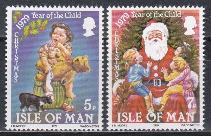 Isle of Man 1979 - Crăciun - Anul Copilului, MNH