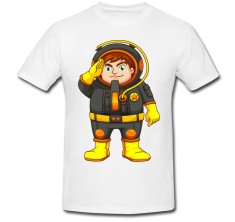 Tricou &amp;quot; Astronauta art vector &amp;quot; foto