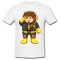 Tricou " Astronauta art vector "