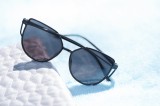 Ochelari Soare Dama Fashion Model - Design Special, UV400 - Negru