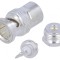 Conector BNC Argintiu 75Ohm pentru RG179B/U, 18&#039;