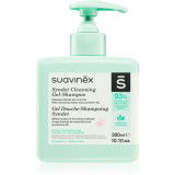 Suavinex Syndet Cleansing Gel-Shampoo sampon pentru copii 2 in 1 300 ml