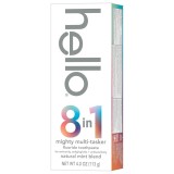Pastă de dinți cu fluor, Hello, Mighty Multitasker, 8-&icirc;n-1, Aromă mentolată, 113 g