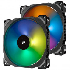 Ventilator pentru carcasa Corsair ML Pro RGB 140 Two Fan Kit High Static Pressure foto