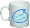 Cana alba personalizata &quot;Coffee inside&quot;, INOVATIX&reg;. 330ml, Oem