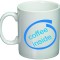Cana alba personalizata &quot;Coffee inside&quot;, INOVATIX&reg;. 330ml