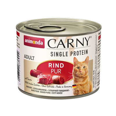 Animonda Carny Adult Single Protein - doar carne de vită 200 g foto