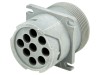 Conector AHD Amphenol AHD10-9-96P, Cablu-Cablu, 9 Pini, Baioneta, Montare pe Panou, -55...125&deg;C