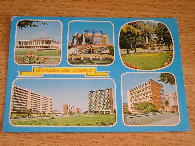 QW24 G - Carte postala - tematica turism - vedere - Galati 12