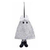 Cumpara ieftin Decoratiune Halloween Fantoma textil multicolor II cm 17 H