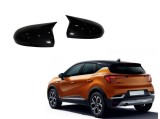 Capace Oglinzi Batman Negre Renault Captur (2019-2024) ALM - Tuning Exterior, ABS, Montaj Ușor