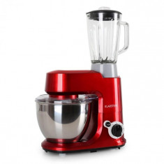 Klarstein Carina Rossa Set, robot de bucatarie 800W + Mixer foto