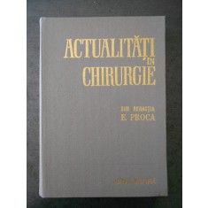 E. PROCA - ACTUALITAI IN CHIRURGIE