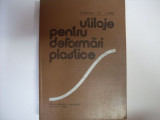 Utilaje Pentru Deformari Plastice - V. Moldovan A. Maniu ,550672, Didactica Si Pedagogica