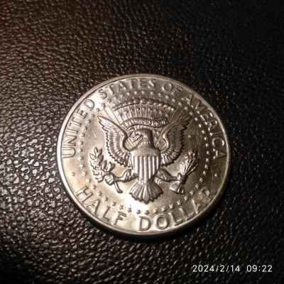 -Y- SUA HALF DOLLAR 1971 AUNC foto