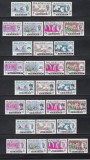 Malaezia 1965 - Orhidee, 11 Serii din 11 State Malaeziene diferite, SET RAR, 6 POZE, MNH