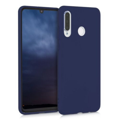 Husa pentru Huawei P30 Lite, Silicon, Albastru, 47499.182 foto