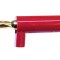 Conector Banană 3mm Roșu Aurit