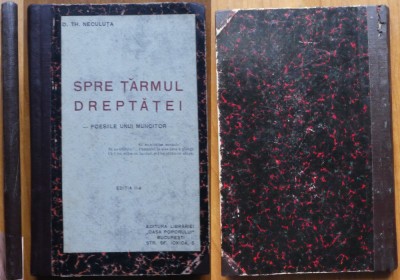 D. T. Neculuta , Spre tarmul dreptatei , 1907 , editia 1 foto