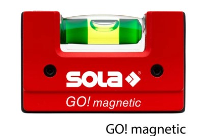 Nivela cu bula (boloboc) GO! magnetic - Sola-01621101 foto