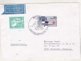 bnk fil Aerofilatelie - Germania RDG - Expofil Aerosozphilex `80 - circulat spre Romania