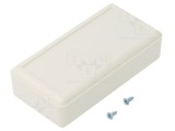 Carcasă: universală X: 40mm Y: 78mm Z: 20mm ABS albe