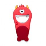 Cumpara ieftin Desfacator sticla - Monster, Red | Balvi