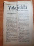 Revista viata fericita 15 octombrie 1909-revista pt educatie si recreatie