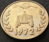 Moneda exotica FAO 1 DINAR - ALGERIA, anul 1972 * cod 4201, Africa