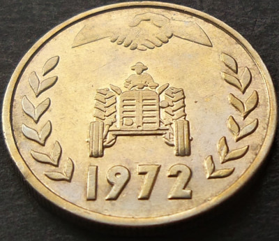 Moneda exotica FAO 1 DINAR - ALGERIA, anul 1972 * cod 4201 foto