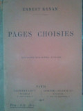 Ernest Renan - Pages choisies (1923)