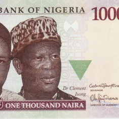 Bancnota Nigeria 1.000 Naira 2016 - P36n UNC