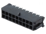 &quot;Soclu cablu-placă Micro-Fit 3.0 3mm 18 PIN THT 5A drept&quot;