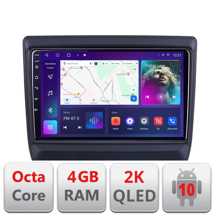 Navigatie Isuzu DMAX 2020- C-DMAX20 Android Octa Core Ecran 2K QLED GPS 4G 4+32GB 360 KIT-DMAX20+EDT-E409-2K CarStore Technology