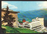 CPIB 25141 CARTE POSTALA - SINAIA. HOTEL ALPIN COTA 1400, TELECABINA, NECIRCULATA