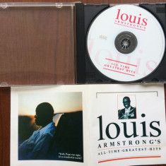 louis armstrong louis armstrong's all time greatest hits cd disc muzica jazz BG