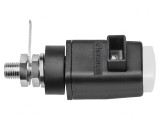 Clemă de laborator albă 31mm 300VDC 16A