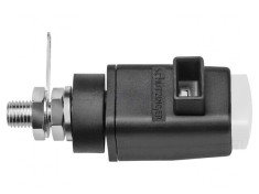Clemă de laborator albă 31mm 300VDC 16A