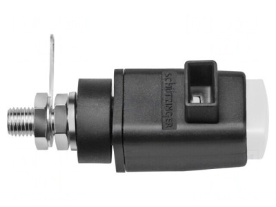 Clemă de laborator albă 31mm 300VDC 16A foto