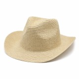 Palarie Panama din rafie unisex crem