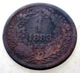 7.185 UNGARIA 1 KRAJCZAR 1883 KB