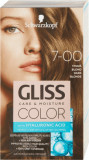 Schwarzkopf Gliss Color Vopsea de păr permanentă 7-00 Blond &Icirc;nchis, 1 buc