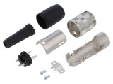 Mufă Conector M16 Lipire pe Cablu 3 PIN 5A 300V Drept