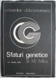 Sfaturi genetice &ndash; C. Maximilian, D. Duca Marinescu