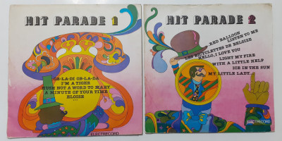 Hit Parade 1 + 2 - Inregistrari Originale Din Anglia - Disc Vinyl, Vinil Mare LP foto