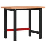 Cumpara ieftin Banc de lucru 100x60x83 cm lemn masiv fag, dreptunghiular