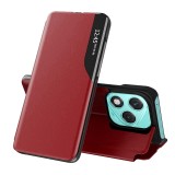 Husa Honor 400 Lite Eco Leather View flip tip carte, rosu